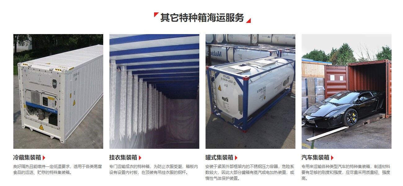 其他特種柜進(jìn)口服務(wù)