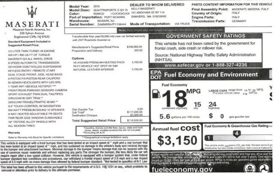 汽車(chē)VIN號(hào)碼